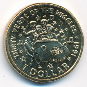 Австралия, 1 доллар (2021 г.)