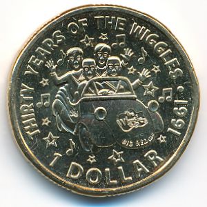 Австралия, 1 доллар (2021 г.)