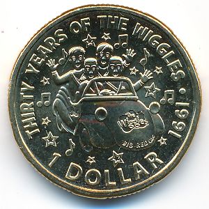 Австралия, 1 доллар (2021 г.)