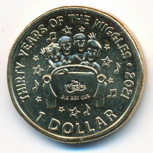 Австралия, 1 доллар (2021 г.)