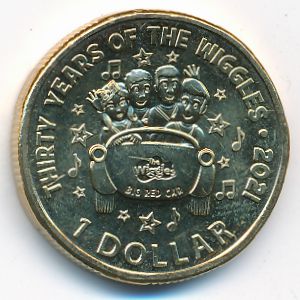 Австралия, 1 доллар (2021 г.)
