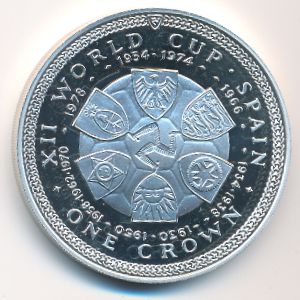 Остров Мэн, 1 крона (1982 г.)