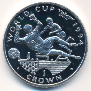 Гибралтар, 1 крона (1994 г.)