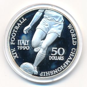 Ниуэ, 50 долларов (1990 г.)