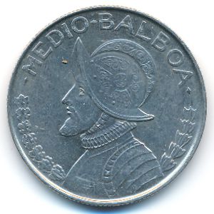 Панама, 1/2 бальбоа (2008 г.)