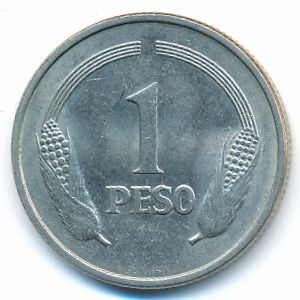 Колумбия, 1 песо (1976 г.)