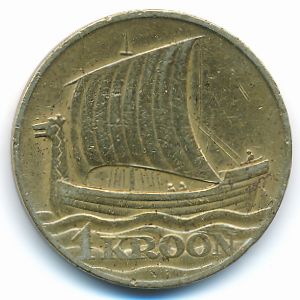 Эстония, 1 крона (1934 г.)