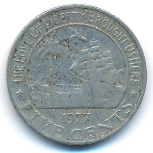 Либерия, 5 центов (1977 г.)