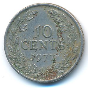 Либерия, 10 центов (1977 г.)