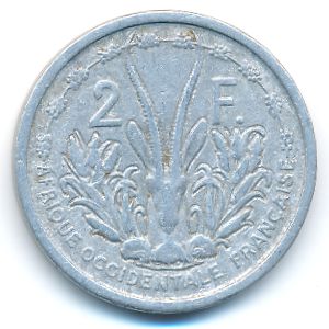 Французская Западная Африка, 2 франка (1948 г.)