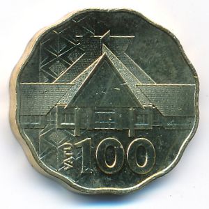 Вануату, 100 вату (2015 г.)