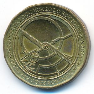 Чехия, 20 крон (2000 г.)