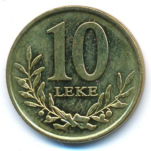 Albania, 10 leke, 2013