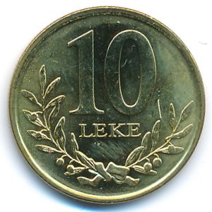 Albania, 10 leke, 2013