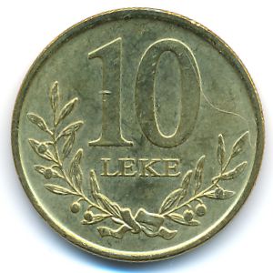 Албания, 10 лек (2013 г.)
