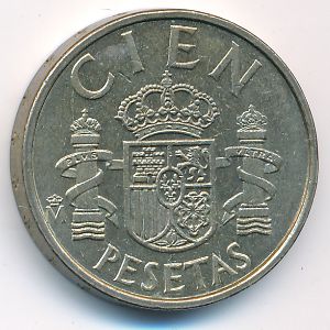 Испания, 100 песет (1982 г.)