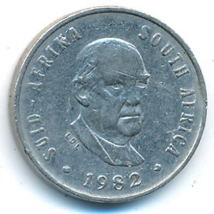 ЮАР, 5 центов (1982 г.)