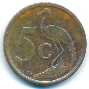 ЮАР, 5 центов (2006 г.)
