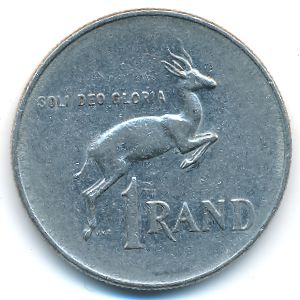 ЮАР, 1 рэнд (1977 г.)