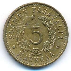Финляндия, 5 марок (1951 г.)