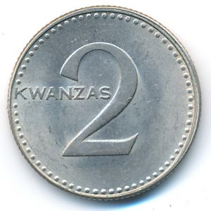 Ангола, 2 кванзы (1977 г.)