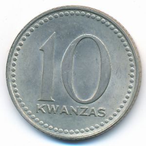 Ангола, 10 кванза (1977 г.)
