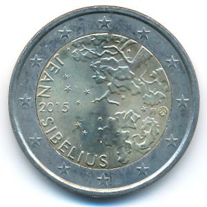 Finland, 2 euro, 2015