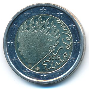 Финляндия, 2 евро (2016 г.)