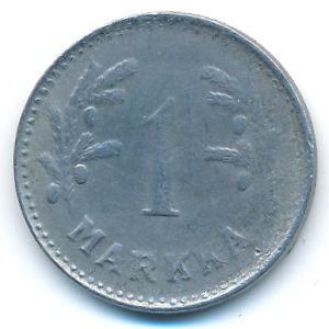 Finland, 1 markka, 1946