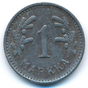 Finland, 1 markka, 1951