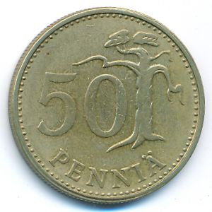Финляндия, 50 пенни (1963 г.)