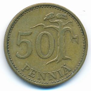 Финляндия, 50 пенни (1964 г.)