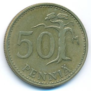 Финляндия, 50 пенни (1969 г.)