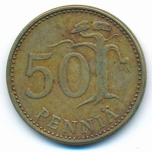 Финляндия, 50 пенни (1973 г.)