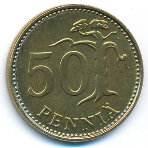 Финляндия, 50 пенни (1981 г.)