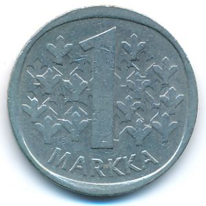 Finland, 1 markka, 1973