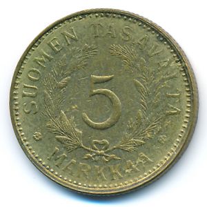 Финляндия, 5 марок (1948 г.)