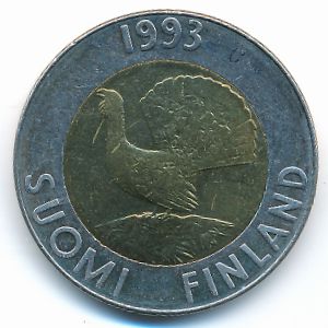 Finland, 10 markkaa, 1993