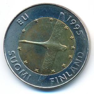 Finland, 10 markkaa, 1995