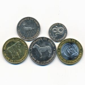 Чад, Набор монет (2020 г.)