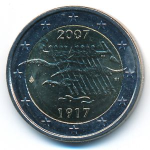 Finland, 2 euro, 2007