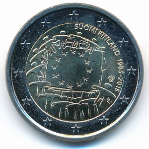 Finland, 2 euro, 2015