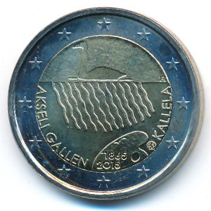 Finland, 2 euro, 2015
