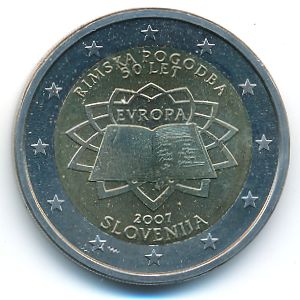 Словения, 2 евро (2007 г.)