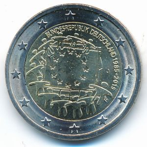 Germany, 2 euro, 2015