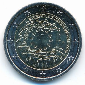 Germany, 2 euro, 2015