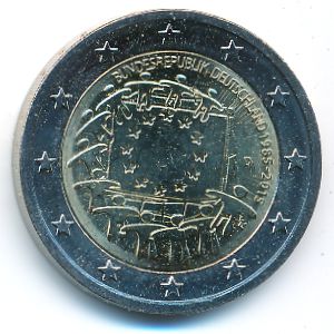 Germany, 2 euro, 2015