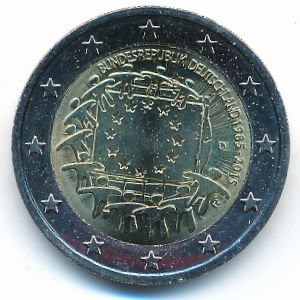 Germany, 2 euro, 2015