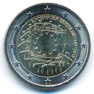 Germany, 2 euro, 2015