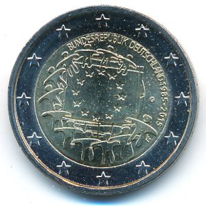 Germany, 2 euro, 2015